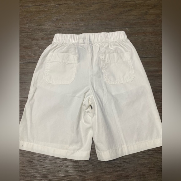 Náutica Boy White Shorts Size 4T elastic waist with pockets - Picture 2 of 3